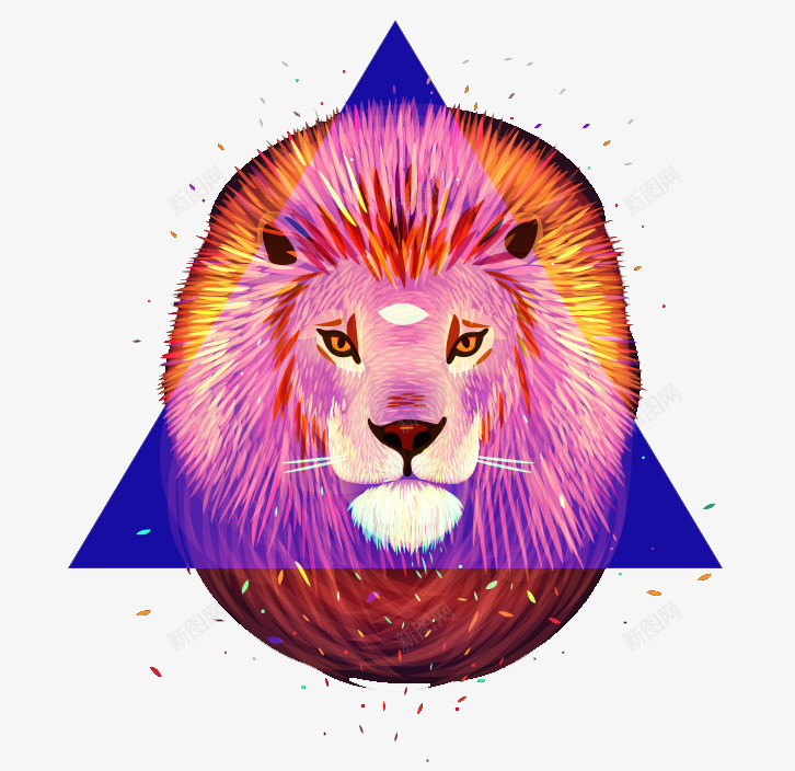 狮身人面像png免抠素材_88icon https://88icon.com 人像 创意 古代 埃及 手绘 抽象 狮子 设计