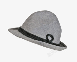 灰色帽子装饰服饰素材