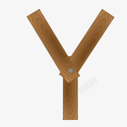 创意木制英文字母Y素材