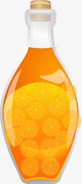 手绘黄色橙汁饮料木塞矢量图ai免抠素材_88icon https://88icon.com 手绘 木塞 橙汁 饮料 黄色 矢量图