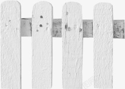 白色木纹栏杆素材