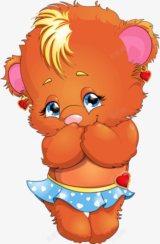 可爱玩具熊png免抠素材_88icon https://88icon.com 宠物 毛茸茸 熊 玩具