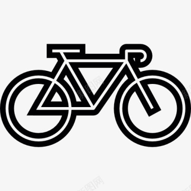运动运输公路自行车图标图标