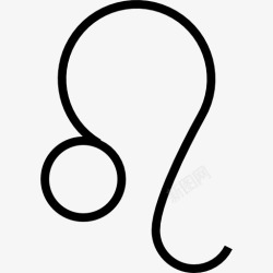 吐舌头的狮子雷欧图标高清图片