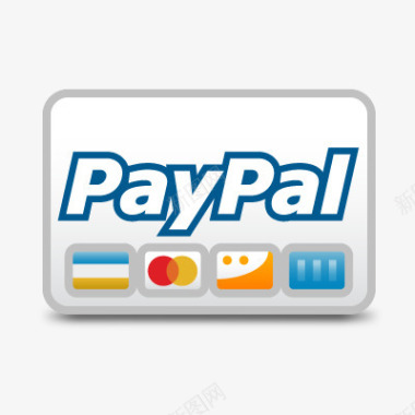 Paypal贝宝卡Kaching电子商务图标图标