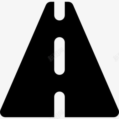 车道素材道路标志图标图标