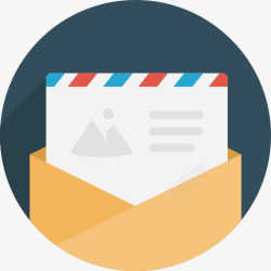 通信接触电子邮件Gmail信消素材