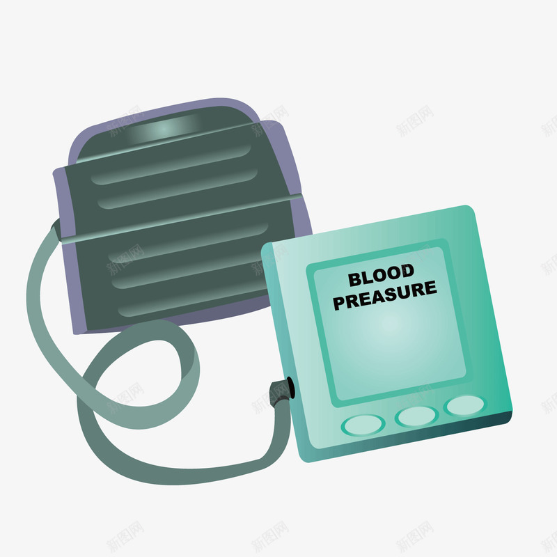 电子测压机血压计png免抠素材_88icon https://88icon.com 测压机 电子 血压计