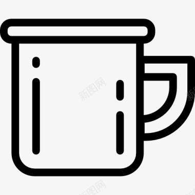 闪耀茶杯杯图标图标