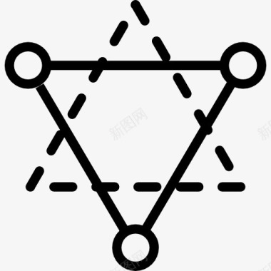 形状和符号结构图标图标