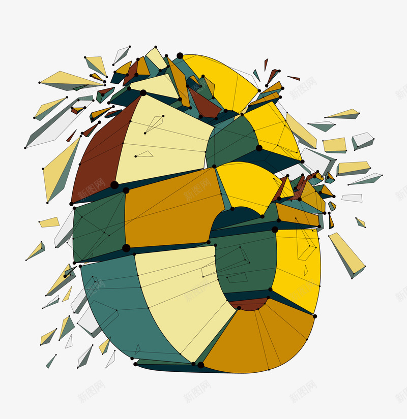 卡通彩色拼接数字0png免抠素材_88icon https://88icon.com 创意 卡通 崩块 崩塌的 彩色拼接数字 简图