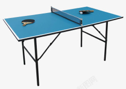 折叠式乒乓球桌室外乒乓球台高清图片