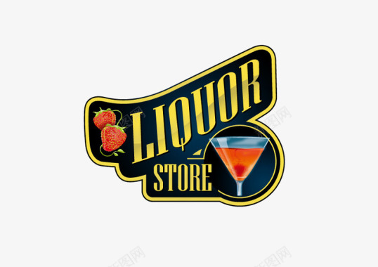 水果logo设计酒吧LOGO矢量图图标图标