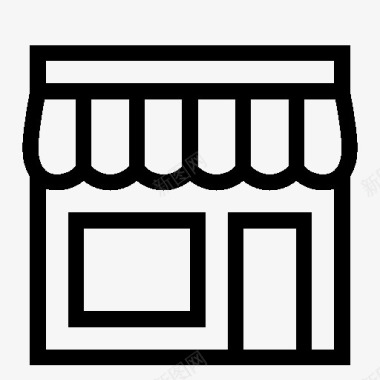 电子商务电子商务商店图标图标
