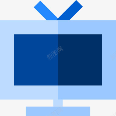 技术素材电视图标图标