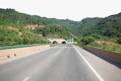 水泥公路隧道素材