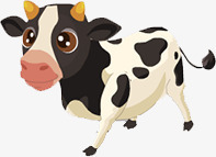 奶牛png免抠素材_88icon https://88icon.com 动物 可爱 奶牛 斑点 装饰
