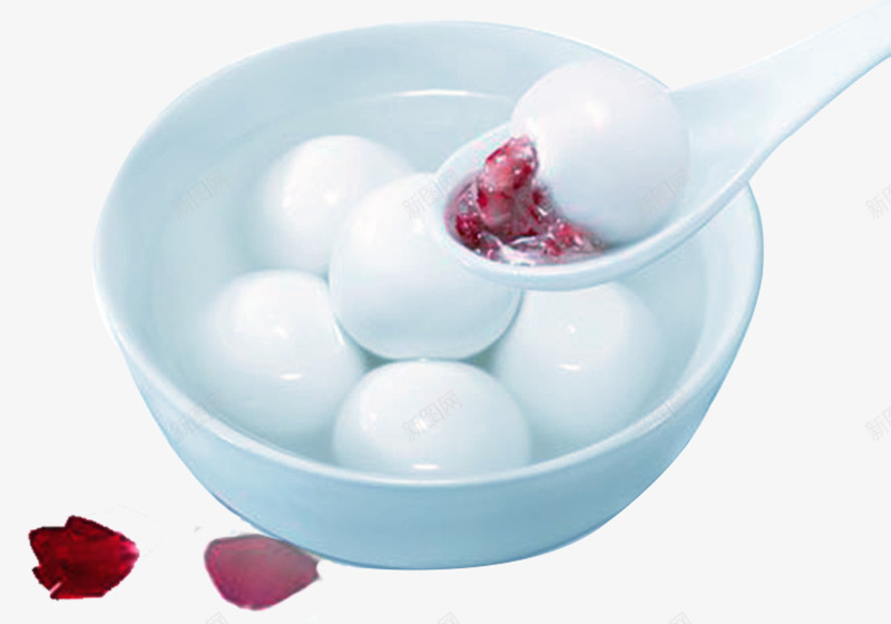 红豆汤圆psd免抠素材_88icon https://88icon.com 元宵 元宵节 元宵节素材 汤圆 汤圆免抠素材 红豆汤圆