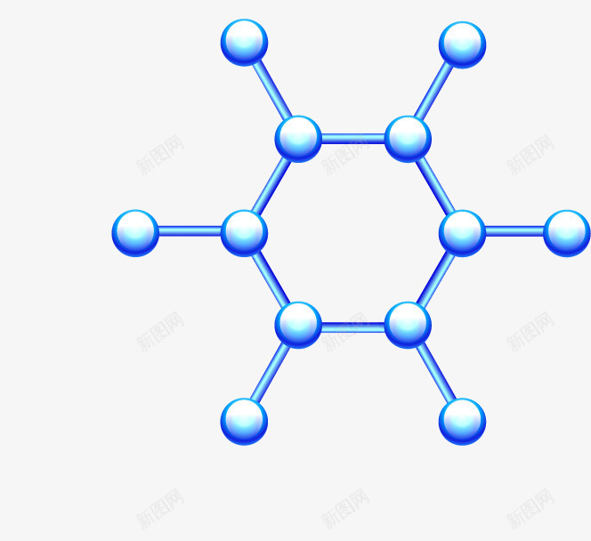 蓝色分子结构矢量图eps免抠素材_88icon https://88icon.com 分子 分子结构 化学 卡通 矢量蓝色 蓝色 蓝色矢量 矢量图