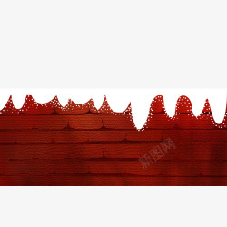 红色的砖墙素材