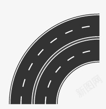 道路矢量图ai免抠素材_88icon https://88icon.com 汽车 环城公路 车辆 道路 马路 矢量图