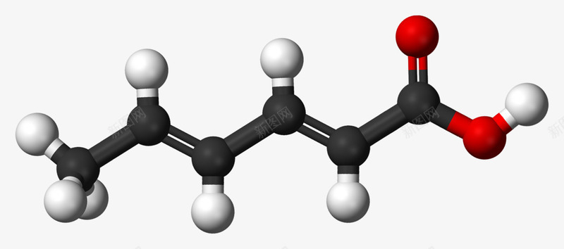 高分子结构png免抠素材_88icon https://88icon.com 卡通 手绘 高分子结构 黑色