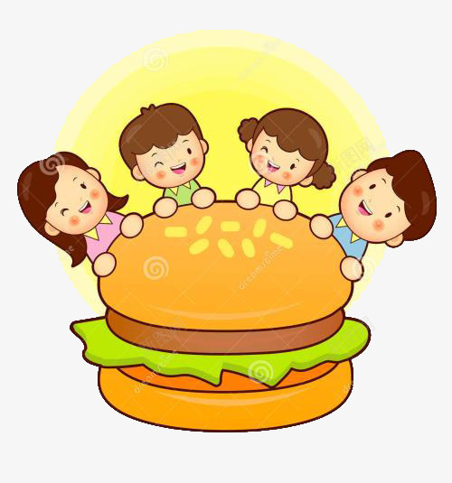 一起吃蟹黄堡png免抠素材_88icon https://88icon.com 亲子 卡通设计 快餐食物 汉堡 肯德基食物 蟹黄堡