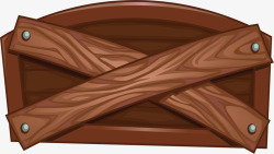 木条红色装饰木纹矢量图素材