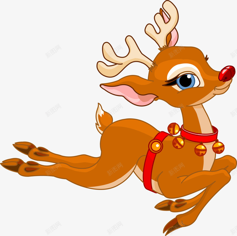 圣诞节可爱麋鹿驯鹿png免抠素材_88icon https://88icon.com Christmas Merry 圣诞小鹿 圣诞节 驯鹿 麋鹿