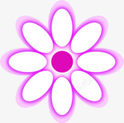 紫色温馨可爱花朵抽象素材