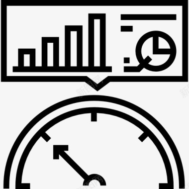 网络信息管理统计图标图标