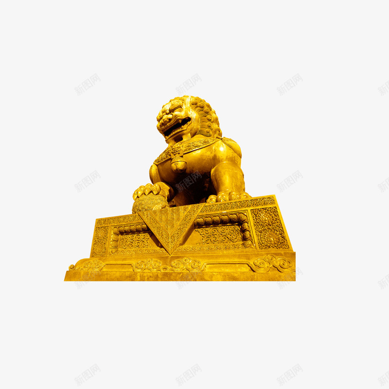 石狮子石像png免抠素材_88icon https://88icon.com 文物 狮子 石像 石狮子 质感 雕刻