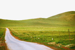 草原公路素材