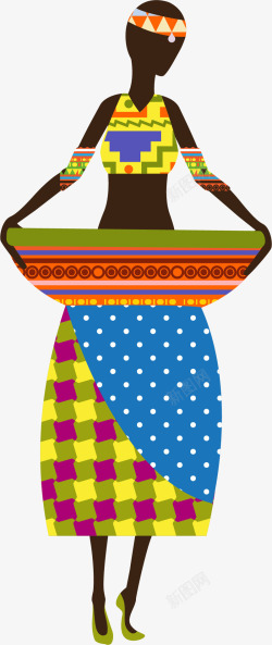 非洲女子素材