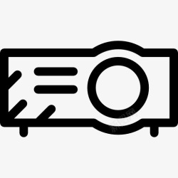 金融视频投影机图标高清图片