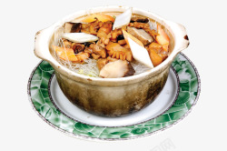 墨鱼粉丝煲素材