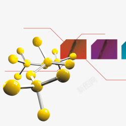 成分结构科技结构高清图片