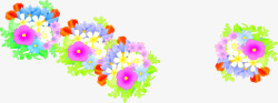 彩色温馨花朵植物素材