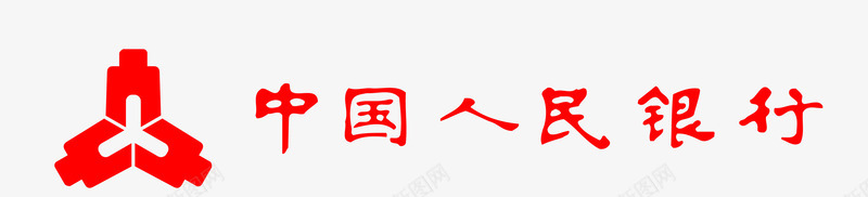 中国中国人民银行矢量图图标图标