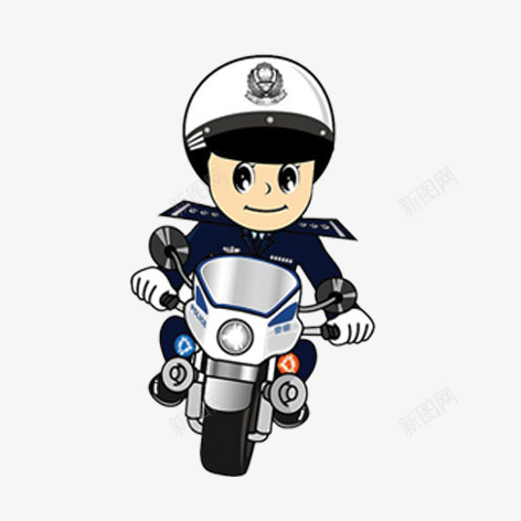 卡通警察png免抠素材_88icon https://88icon.com 交警 动漫警察 卡通人物形象 卡通警察