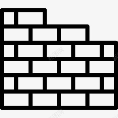 古城建筑图片砖壁图标图标