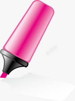 粉色水粉笔精美素材
