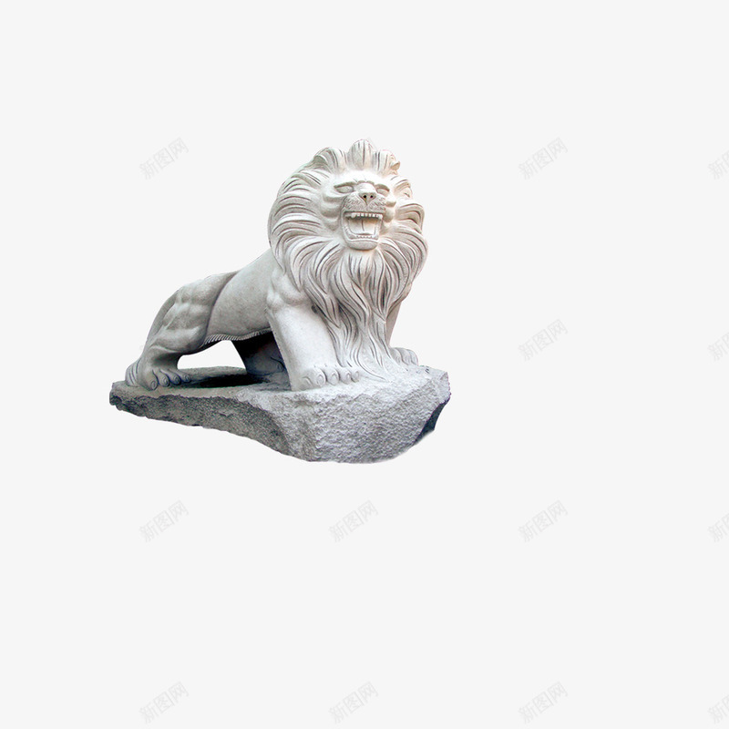 石狮子png免抠素材_88icon https://88icon.com 动物 石狮子 石雕 雕塑