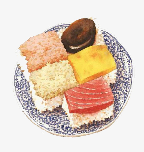 日系料理png免抠素材_88icon https://88icon.com 三文鱼寿司 卡通料理 寿司 手绘料理 鱼子寿司
