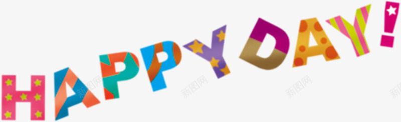 手绘欢乐字母创意png免抠素材_88icon https://88icon.com 创意 字母 欢乐