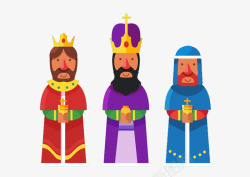各国国王的不同素材