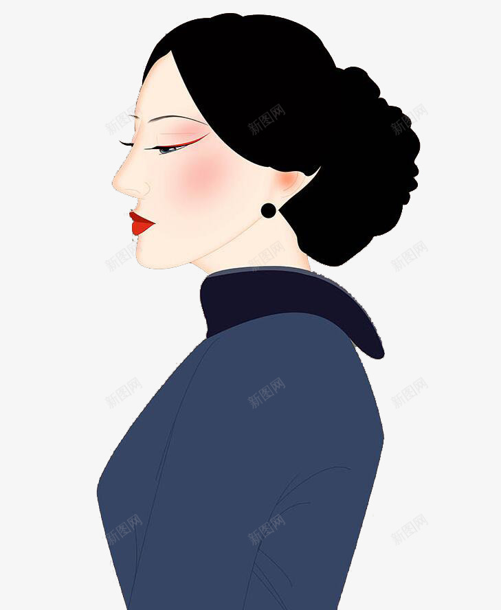 手绘水彩插图母亲节妈妈形象插画png免抠素材_88icon https://88icon.com 人物插图 妈妈 形象 手绘 插画 母亲节 水彩