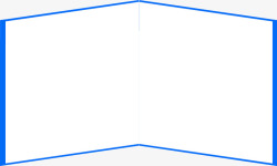 背景框架蓝色线条素材