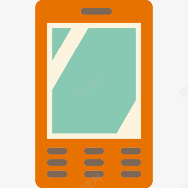 技术素材PDA图标图标