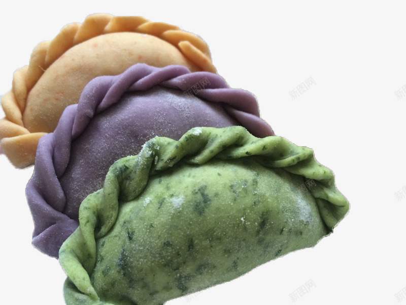 手工彩色维生素饺子png免抠素材_88icon https://88icon.com 产品实物 团圆 彩色 手工水饺 饺子